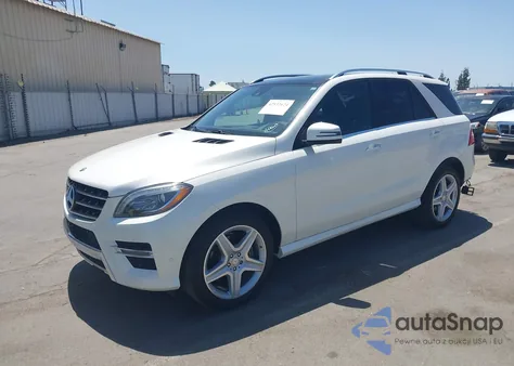 2015 Mercedes-Benz Ml 400 4Matic from USA, damaged, VIN 4JGDA5GB9FA475311